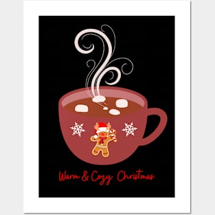 Warm & Cozy Christmas Posters and Art